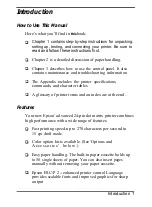 Preview for 6 page of Epson ActionPrinter 3260 s User Manual