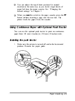 Preview for 43 page of Epson ActionPrinter 3260 s User Manual
