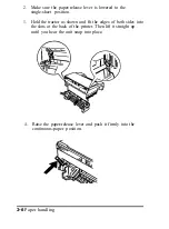 Preview for 44 page of Epson ActionPrinter 3260 s User Manual