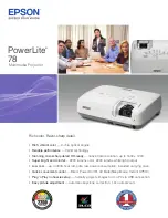 Preview for 1 page of Epson ActionPrinter 4000 Specifications