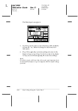 Preview for 53 page of Epson Aculaser 8500 Reference Manual