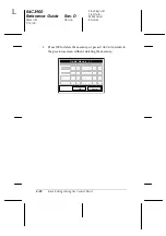 Preview for 73 page of Epson Aculaser 8500 Reference Manual