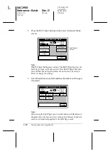 Preview for 85 page of Epson Aculaser 8500 Reference Manual