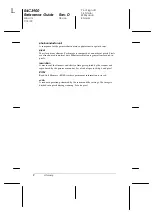 Preview for 132 page of Epson Aculaser 8500 Reference Manual