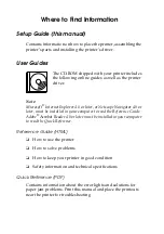 Preview for 2 page of Epson AcuLaser C1000 Setup Manual