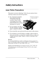 Preview for 5 page of Epson AcuLaser C1000 Setup Manual