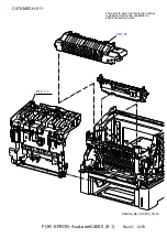 Preview for 603 page of Epson AcuLaser C3000 Series Service Manual