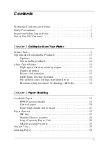 Preview for 3 page of Epson AcuLaser C4000 Owner'S Manual