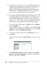 Preview for 136 page of Epson AcuLaser C4000 Owner'S Manual