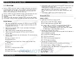 Preview for 13 page of Epson ACULASER COLOR 1000 Service Manual