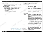 Preview for 121 page of Epson ACULASER COLOR 1000 Service Manual