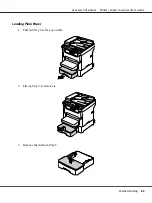 Preview for 63 page of Epson Aculaser CX16NF User Manual