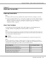 Preview for 117 page of Epson Aculaser CX16NF User Manual