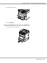 Preview for 170 page of Epson Aculaser CX16NF User Manual