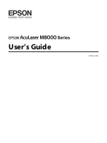 Preview for 1 page of Epson AcuLaser M8000 Series User Manual