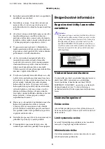 Preview for 40 page of Epson AL-C3000 Series Safety Information Manual