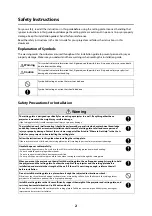 Preview for 2 page of Epson BrightLink 450Wi - Interactive Projector Installation Manual