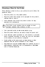 Preview for 16 page of Epson C107001 - LQ 570+ B/W Dot-matrix Printer User Manual