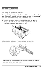 Preview for 18 page of Epson C107001 - LQ 570+ B/W Dot-matrix Printer User Manual