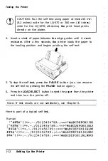 Preview for 25 page of Epson C107001 - LQ 570+ B/W Dot-matrix Printer User Manual