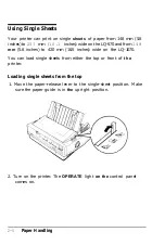 Preview for 31 page of Epson C107001 - LQ 570+ B/W Dot-matrix Printer User Manual