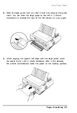 Preview for 34 page of Epson C107001 - LQ 570+ B/W Dot-matrix Printer User Manual