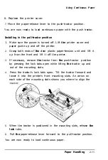 Preview for 38 page of Epson C107001 - LQ 570+ B/W Dot-matrix Printer User Manual