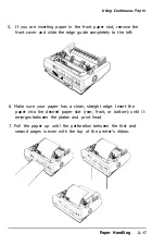 Preview for 44 page of Epson C107001 - LQ 570+ B/W Dot-matrix Printer User Manual