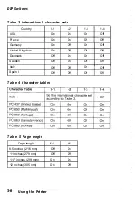 Preview for 61 page of Epson C107001 - LQ 570+ B/W Dot-matrix Printer User Manual