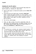 Preview for 71 page of Epson C107001 - LQ 570+ B/W Dot-matrix Printer User Manual