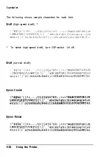 Preview for 73 page of Epson C107001 - LQ 570+ B/W Dot-matrix Printer User Manual