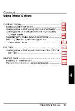 Preview for 78 page of Epson C107001 - LQ 570+ B/W Dot-matrix Printer User Manual