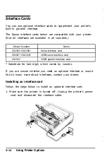 Preview for 91 page of Epson C107001 - LQ 570+ B/W Dot-matrix Printer User Manual