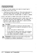 Preview for 95 page of Epson C107001 - LQ 570+ B/W Dot-matrix Printer User Manual