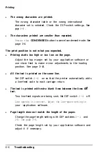 Preview for 103 page of Epson C107001 - LQ 570+ B/W Dot-matrix Printer User Manual