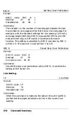 Preview for 161 page of Epson C117001-N - DFX 5000+ B/W Dot-matrix Printer User Manual