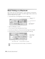 Preview for 18 page of Epson C11C418001 - Stylus C60 Inkjet Printer Printer Basics Manual