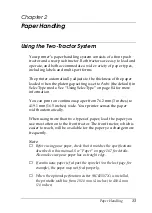 Preview for 13 page of Epson C11C605001 - DFX 9000 B/W Dot-matrix Printer Reference Manual