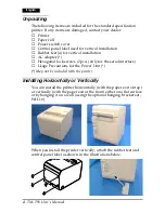 Preview for 6 page of Epson C31C390A8931 - TM T90 Two-color Thermal Line Printer User Manual