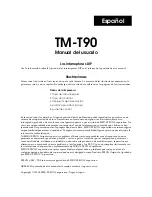 Preview for 43 page of Epson C31C390A8931 - TM T90 Two-color Thermal Line Printer User Manual