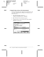 Preview for 126 page of Epson C82362 Administrator'S Manual