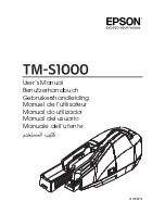 Epson CaptureOne TM-S1000 User Manual preview