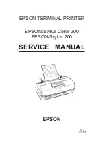 Epson CBB Service Manual preview