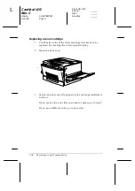 Preview for 116 page of Epson ColorPage EPL-C8000 User Manual