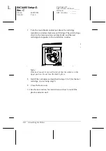 Preview for 22 page of Epson ColorPage EPL-C8200 Setup Manual