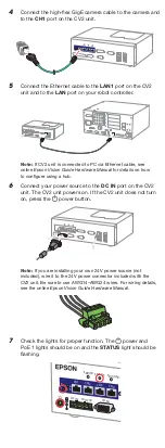 Preview for 2 page of Epson CV2-H Installation Manual