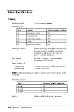 Preview for 128 page of Epson DFX-5000+ User Manual