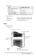 Preview for 129 page of Epson DFX-5000+ User Manual