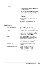 Preview for 135 page of Epson DFX-5000+ User Manual