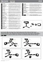 Epson DM-D210 Series Start Here preview